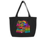 You Are Amazing Canvas Tote Bag