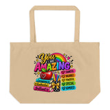 You Are Amazing Canvas Tote Bag