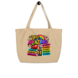 You Are Amazing Canvas Tote Bag