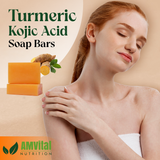 Turmeric Kojic Soap for Dark Spots & Even Tone (2-Pack)