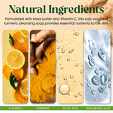 Turmeric Kojic Soap for Dark Spots & Even Tone (2-Pack)