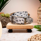 Domenico Belt Antique Newspaper
