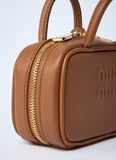 Miu Miu Women Micro Beau Leather Bag