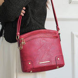MKF Collection Kenya Fashion Crossbody Women's Shoulder Handbag by Mia K.