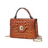 MKF Collection Mae Mini Crossbody Stylish, Functional, Vegan Leather Handbag by Mia K