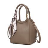 MKF Collection Women's Tote Bag, Shoulder Bag Vegan Leather Crossbody Bag Handbag By Mia K