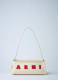 Marni Women Leather Baguette Musuem Shoulder Bag