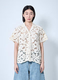 Moncler Women Short Sleeve Button-Down Shirt