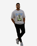 G West Never Sleep Oversized T-Shirt Mens