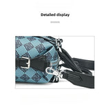 New Blue Square Pillow Bag Hundreds of exquisite models handbag small bag hot models women's bags