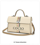 New colorful white series handbag messenger bag niche design models shoulder handbag cross-border hot models