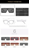 New Design New Stylish New Classic New Black & White Square Shape Sunglasses For Women New Fashionable Branded & Oversized Sun Glasses For Men New Luxury Shades Sunglasses For Men & Women