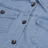New Incredible Spring Women Sexy Ripped Denim Jackets Vintage Casual Short Jean Jacket Puff Sleeve Winter Female Coat Streetwear