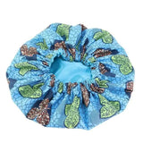 New Stunning Extra Large Satin Lined Bonnet Women Big Size Beauty Print Satin Silk Bonnet Sleep Night Cap Head Cover Bonnet Hat