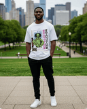 G WEST No City Zen Streetwear Oversized T-Shirt Mens