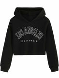 EXARUS Girls Kitty Print Sweatshirt Crew Neck Long Sleeve Khaki Size 12Y