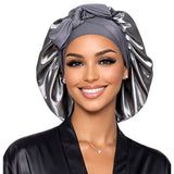 Satin Hair Bonnet for Sleeping – Adjustable Stretch Tie