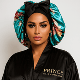 Satin Hair Bonnet for Sleeping – Adjustable Stretch Tie