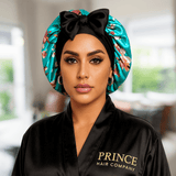 Satin Hair Bonnet for Sleeping – Adjustable Stretch Tie