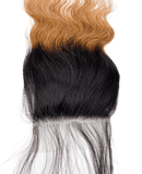 Rio Body Wave Human Hair Closure 4x4 Gold