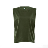 Ladies Padded Shoulder Blouse