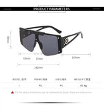 Polarized Lens Wear Over Prescription Glasses Fit Over Regular Glasses with 100% UV Protection Classic Male & Ladies Fashionable Big Size Sunglasses With Protection Against Wind & Sand Connected Sunglasses For Men & Women