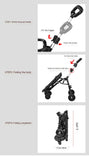 Portable Lightweight Baby Stroller for On-the-Go Parents (One Set) - # BAGEG11010007