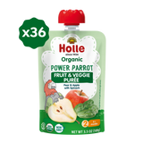 Holle Organic Power Parrot - Fruit & Veggie Purée Pouches