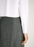 Prada Women Embroidered Poplin Shirt