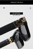Retro Aviator Square Classic Alloy Frame glasses Classic Sunglasses For Male  Square Shape Sunglasses For Female HD Polarized UV400 Protection Sunglasses