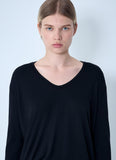 Rick Owens Women Hiked Long Sleeve Top