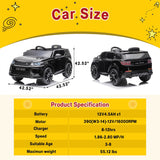 12V Licensed Land Rover Ride-On Toy for Kids with Remote Control and MP3 Player