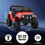 12V Battery-Powered Ride-On Electric Truck Car with Remote Control