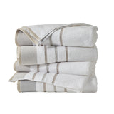 Decorative Cotton Stripe Bath Towel Set - Noelle Collection