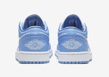 Nike Women'S Air Jordan 1 Low Shoes UNC University Blue White AO9944-441 NEW