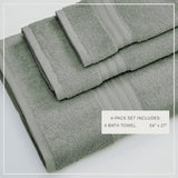 Cotton Terry Bath Towel Set - Cooper Collection