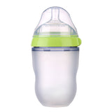 Silicone Baby Bottle with Wide Neck and Anti-Colic Design - BAGE21810014