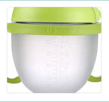 Silicone Baby Bottle with Wide Neck and Anti-Colic Design - BAGE21810014