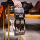 Silvio Belt Washed Brown