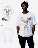 G West Sinful Oversized T-Shirt Mens