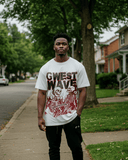 G West Skeletons & Secrets in the Flames Oversized T-Shirt Mens