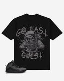 G West Skull Bicycle T-Shirt Mens