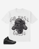 G West Skull Bicycle T-Shirt Mens