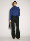 Saint Laurent Women Turtleneck Garter Sweater