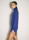 Saint Laurent Women Turtleneck Garter Sweater