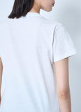 Saint Laurent Women Logo Motif T-Shirt