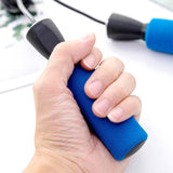 Soft Jump Ropes Kids Adults Sport Exercise Speed Speed Skipping Rope Cable Adjustable Jumping Ropes With Memory Foam Handles For Men Women Kids Gym Home Fitness Boxing Training Workout Equipment
