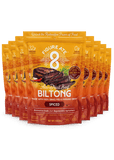 Spiced Grass Fed & Finished Beef Biltong