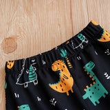 Spring & Autumn Baby Dinosaur Jumpsuit | For Newborns - # BAAA51210085