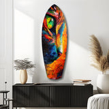 Cat Dream Glass Wall Art